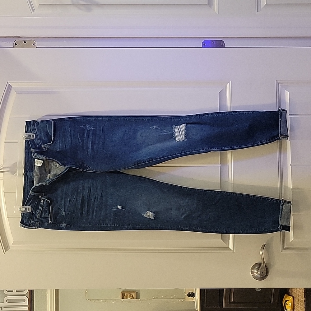 H&M super skinny, high waist jeans size 12